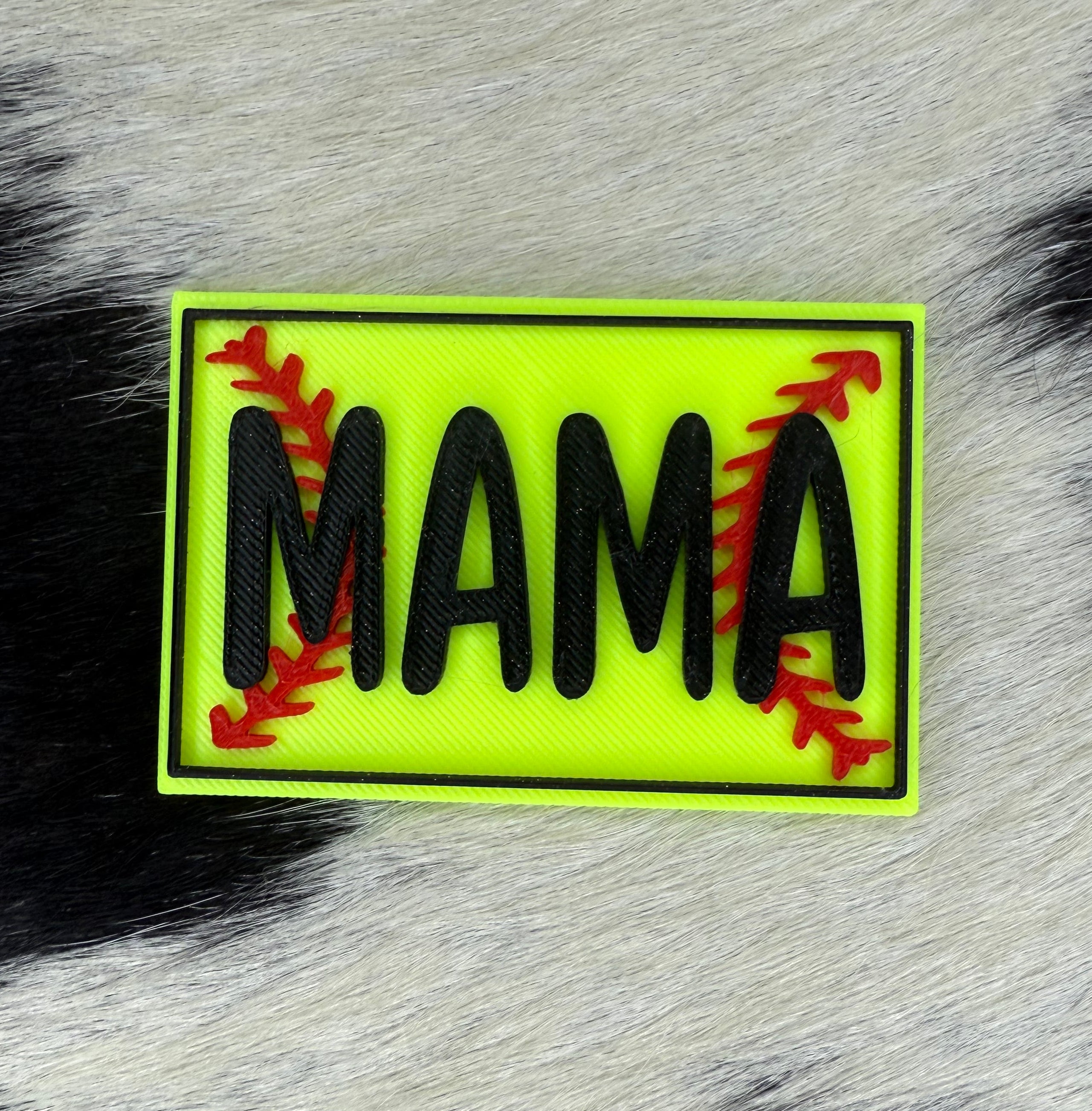 MAMA Softball - 3D Printed Patch