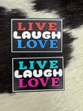 Live Laugh Love - 3D Printed Patch