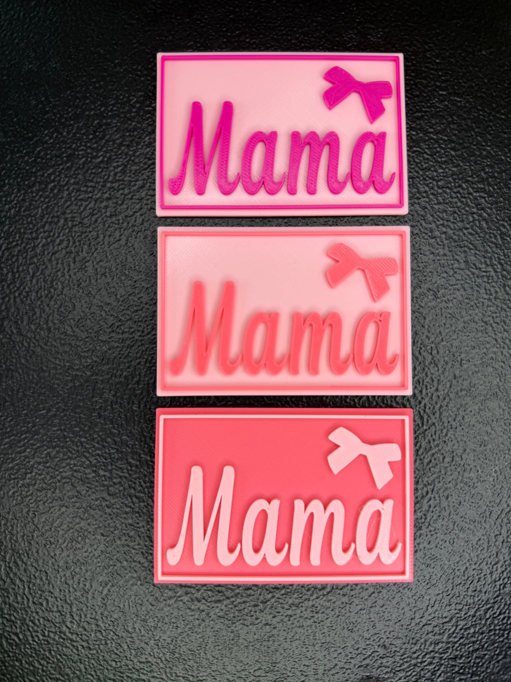 Mama BOW - 3D Printed Patch