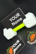 Dumbbell Business Card Holder - 3D Printed Plastic Card Holder
